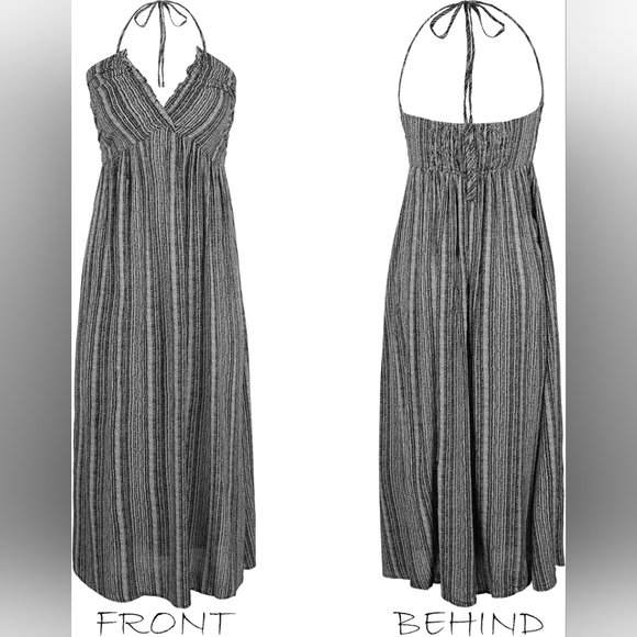Cupshe Dress Backless Halter Maxi Dress - Picture 4 of 13